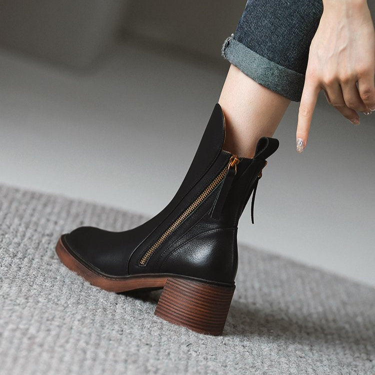 Bottines Chic avec Détails Élégants | Celestia