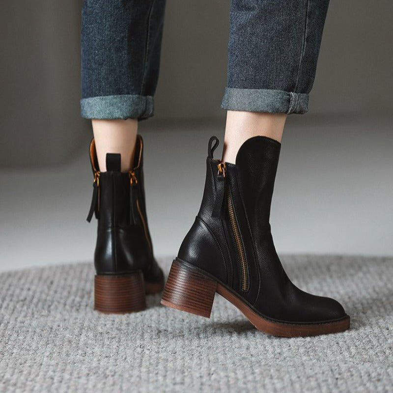Bottines Chic avec Détails Élégants | Celestia