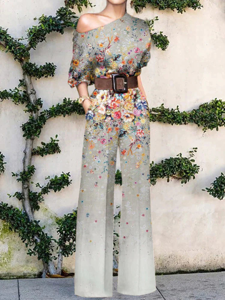 Combinaison fluide femme printemps