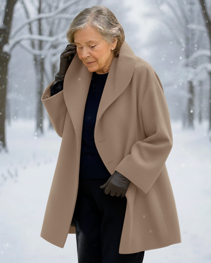 Élégant Manteau Décontracté | Mi-Long