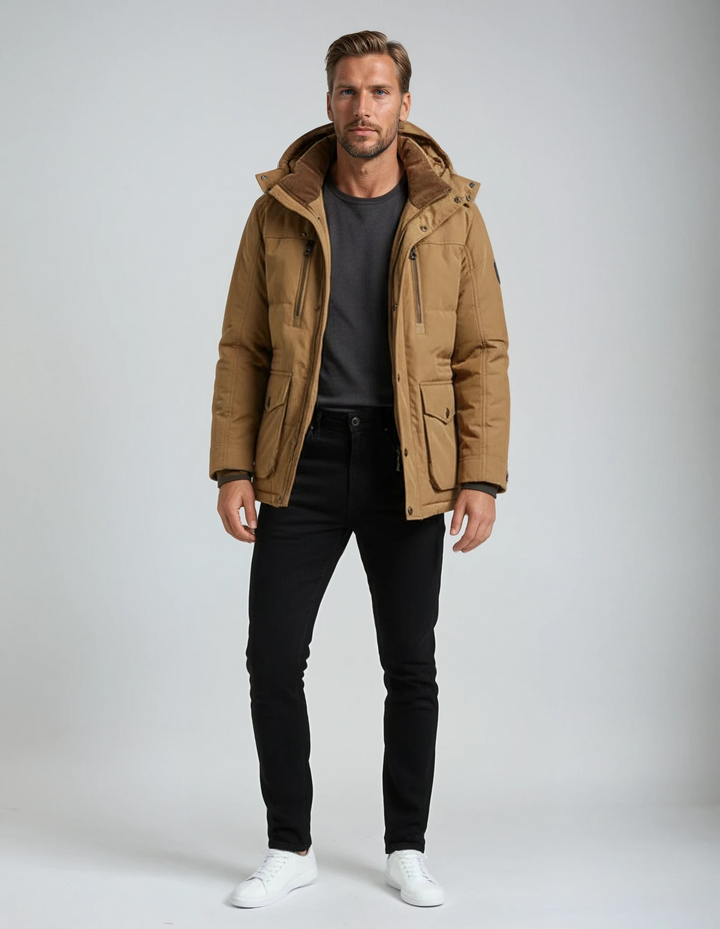 Veste Hiver Rembourrée Francesco Pour Homme | Moderne