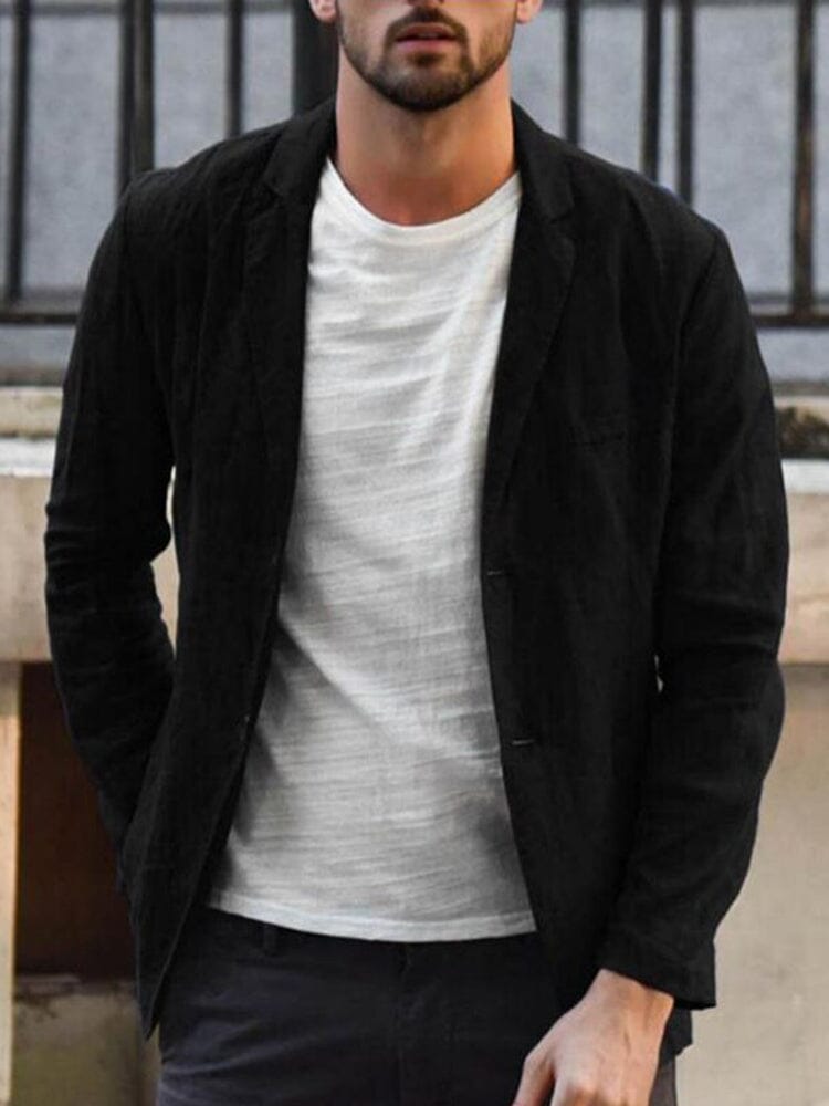 Veste Homme Blazer moderne et léger pour printemps et été