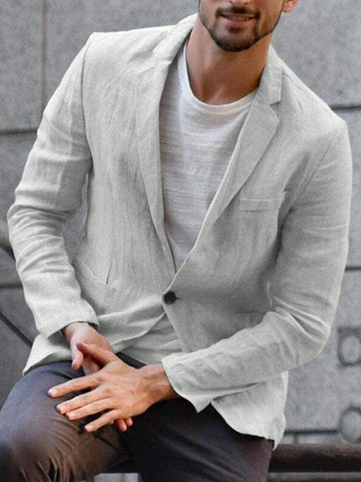 Veste Homme Blazer moderne et léger pour printemps et été