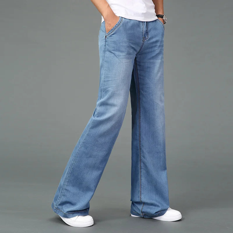 Jeans évasés coupe droite pour homme | Raven