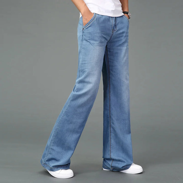 Jeans évasés coupe droite pour homme | Raven
