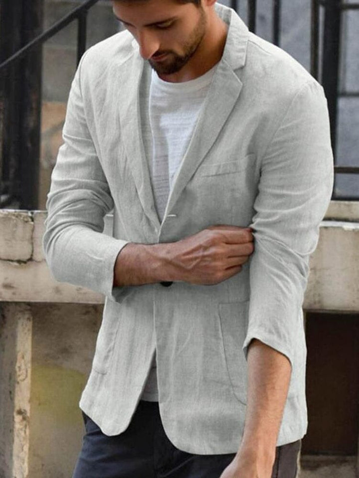Veste Homme Blazer moderne et léger pour printemps et été