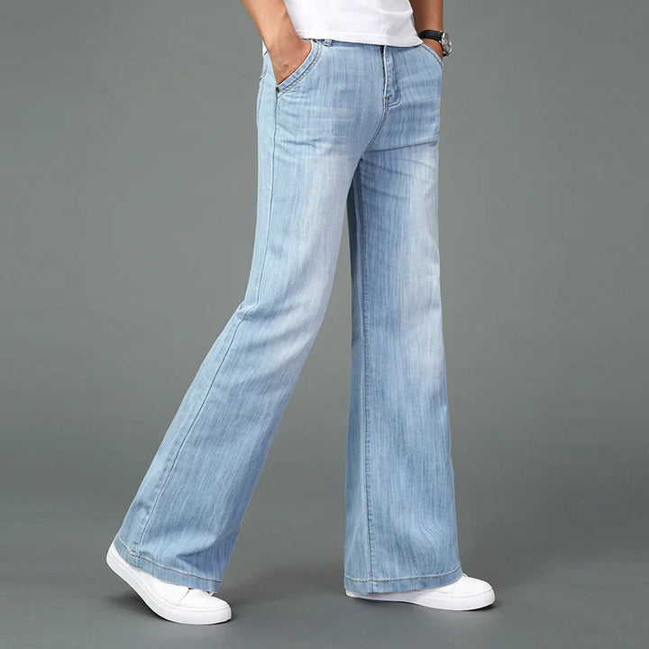 Jeans évasés coupe droite pour homme | Raven