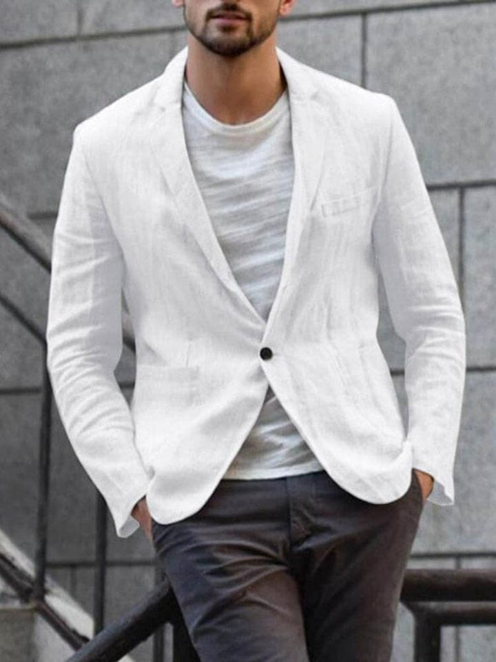 Veste Homme Blazer moderne et léger pour printemps et été