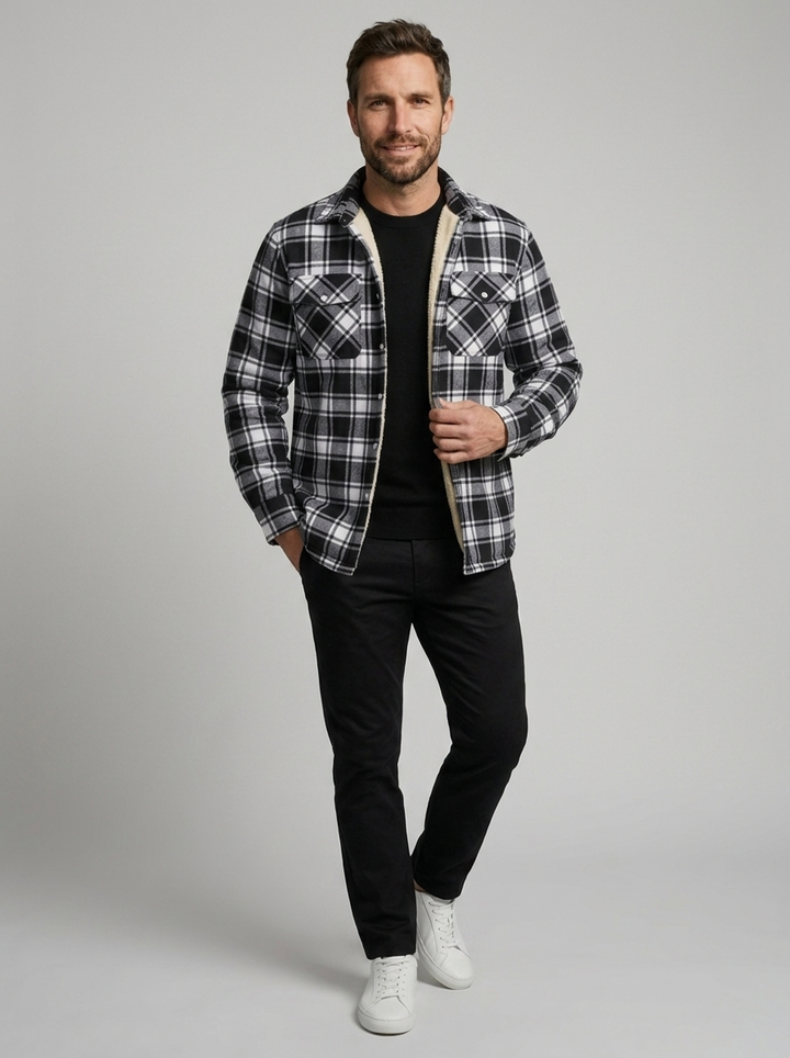 Rasmin | Veste Chemise Outdoor Doublée Laine