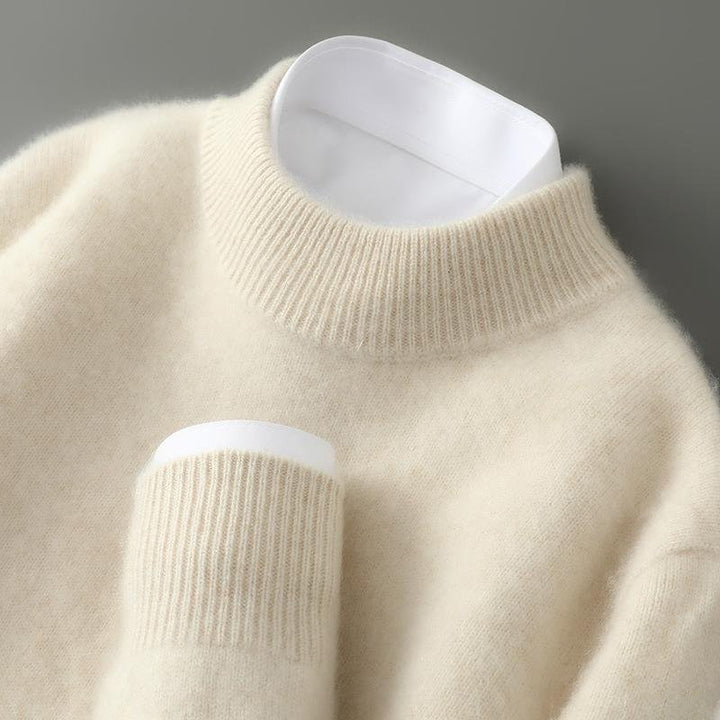 Pull col montant à coupe intemporelle pour homme | Adrien