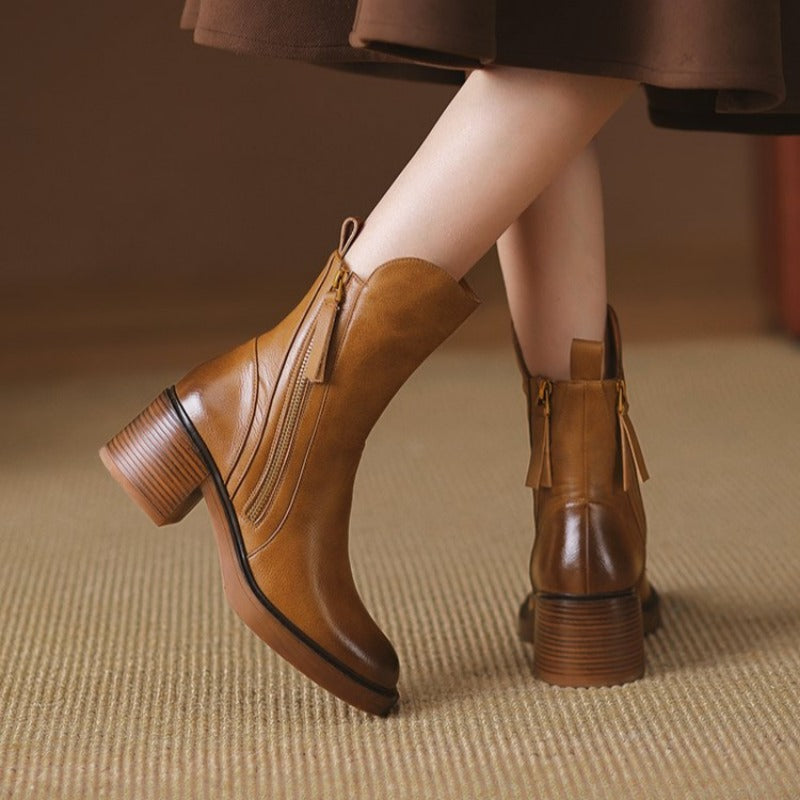 Bottines Chic avec Détails Élégants | Celestia