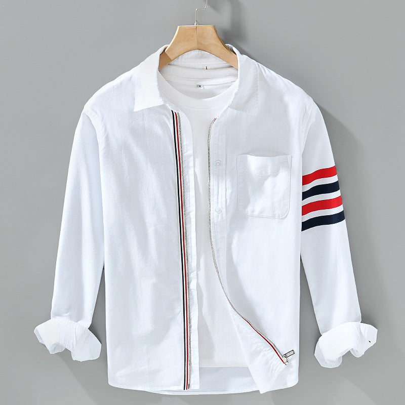 Chemise Rayures Contrastées | Tavero