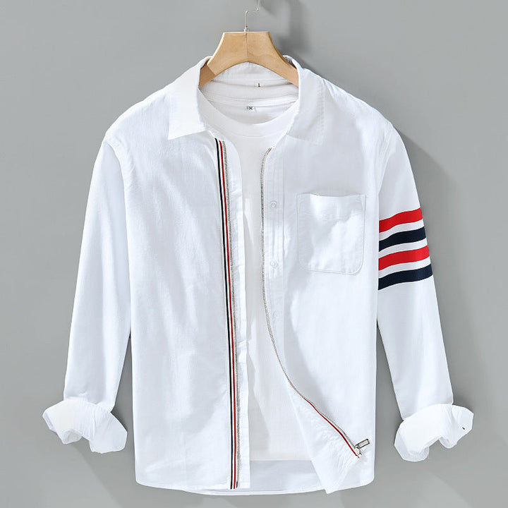 Chemise Rayures Contrastées | Tavero