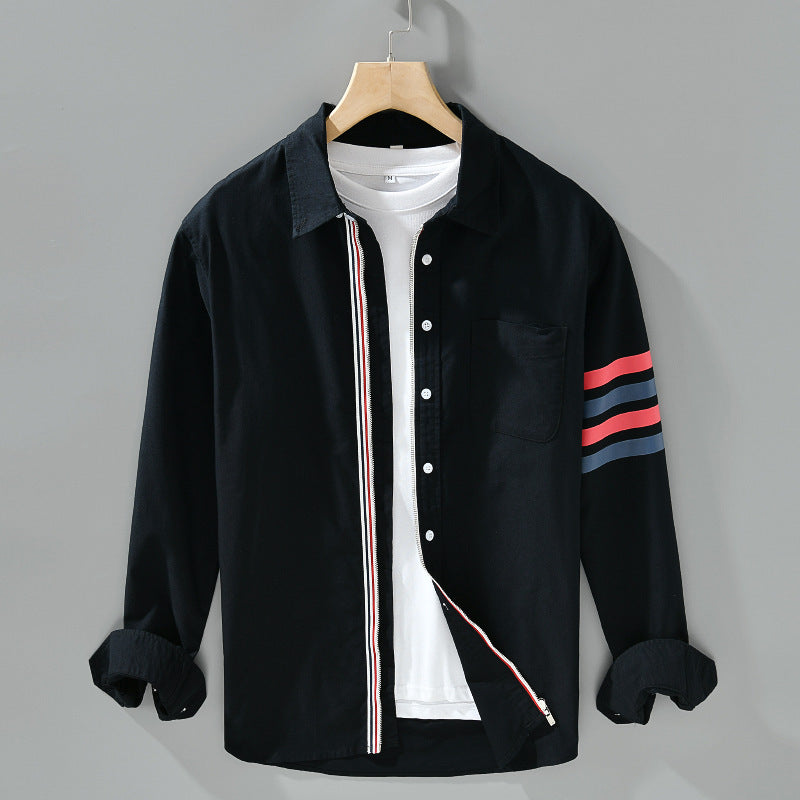 Chemise Rayures Contrastées | Tavero