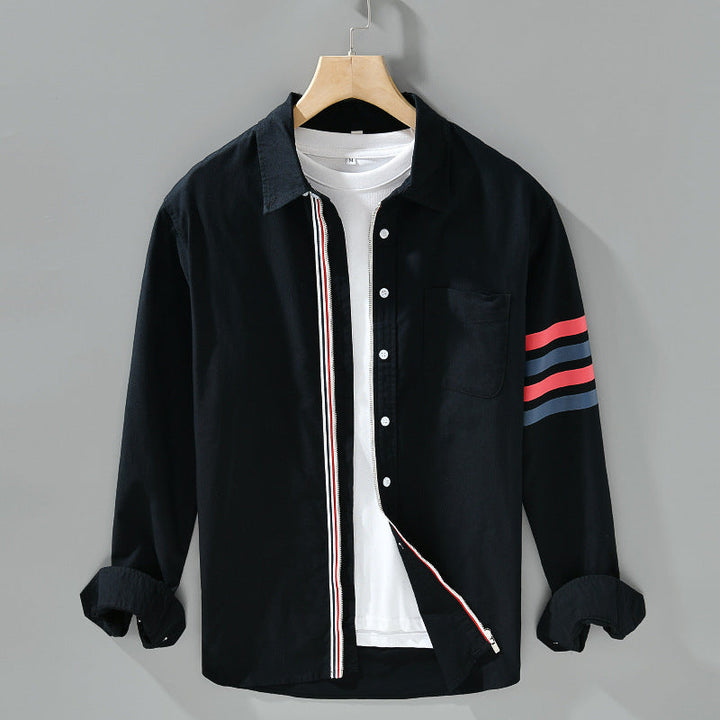 Chemise Rayures Contrastées | Tavero