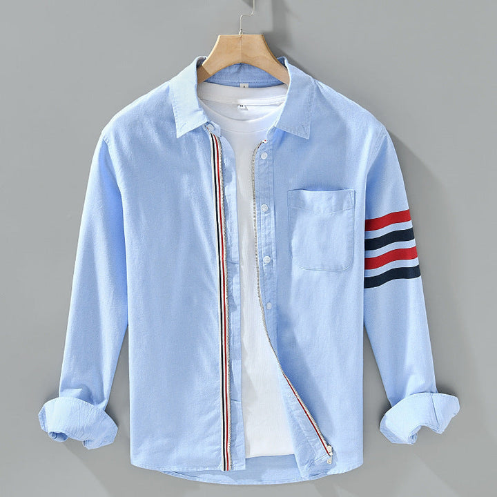Chemise Rayures Contrastées | Tavero