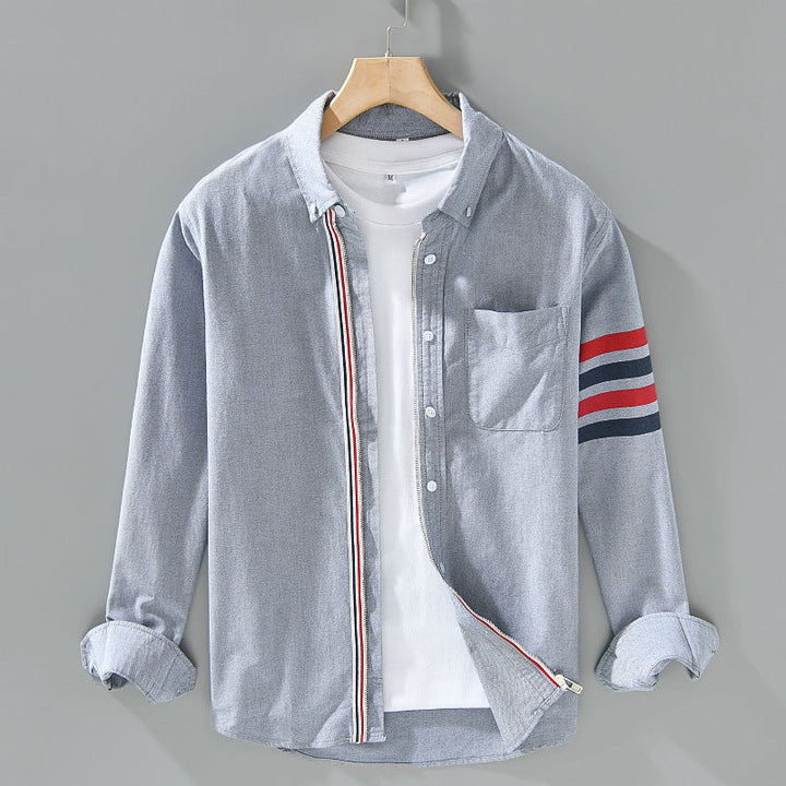 Chemise Rayures Contrastées | Tavero