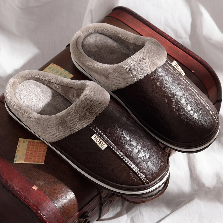 Chaussons confort doublés pour homme | Olmirel
