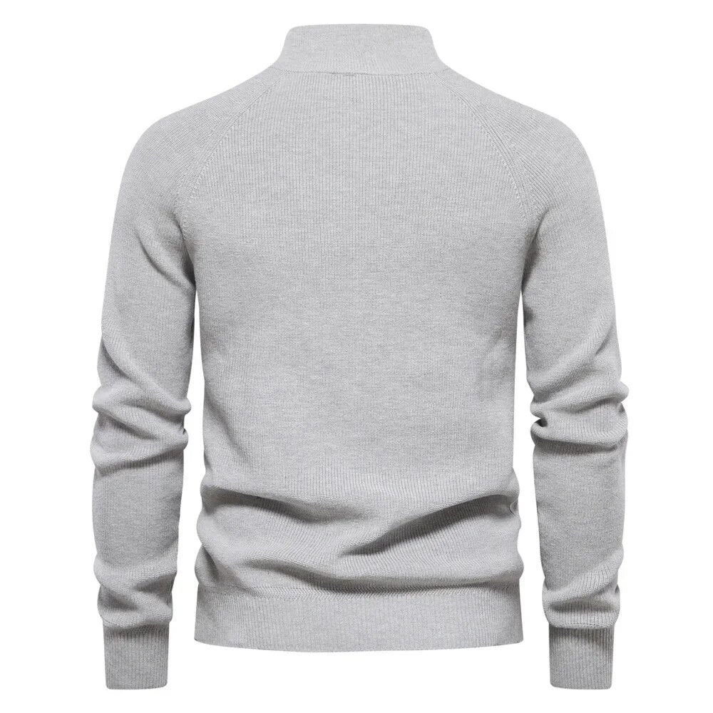Pull zippé sophistiqué | Zyrus
