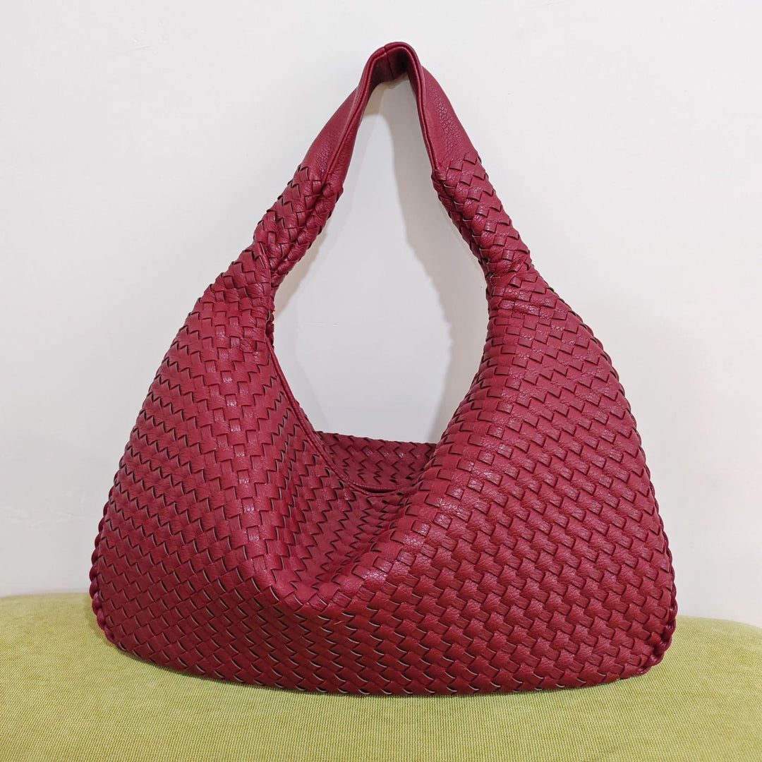 Sac Tissé Élégant Et Spacieux, Style Polyvalent