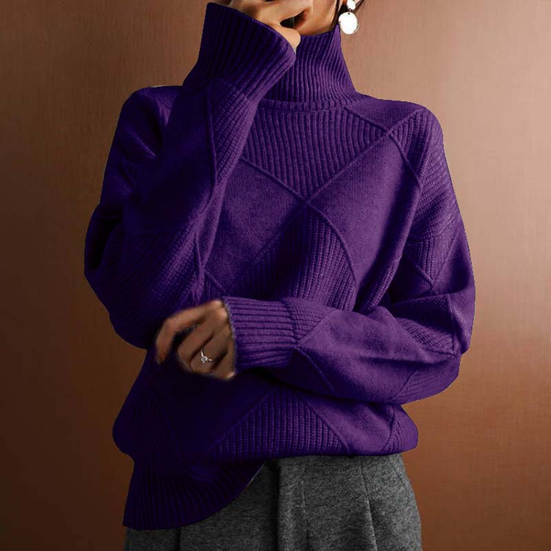 Tricot Automnal Raffiné | Pull Solenne