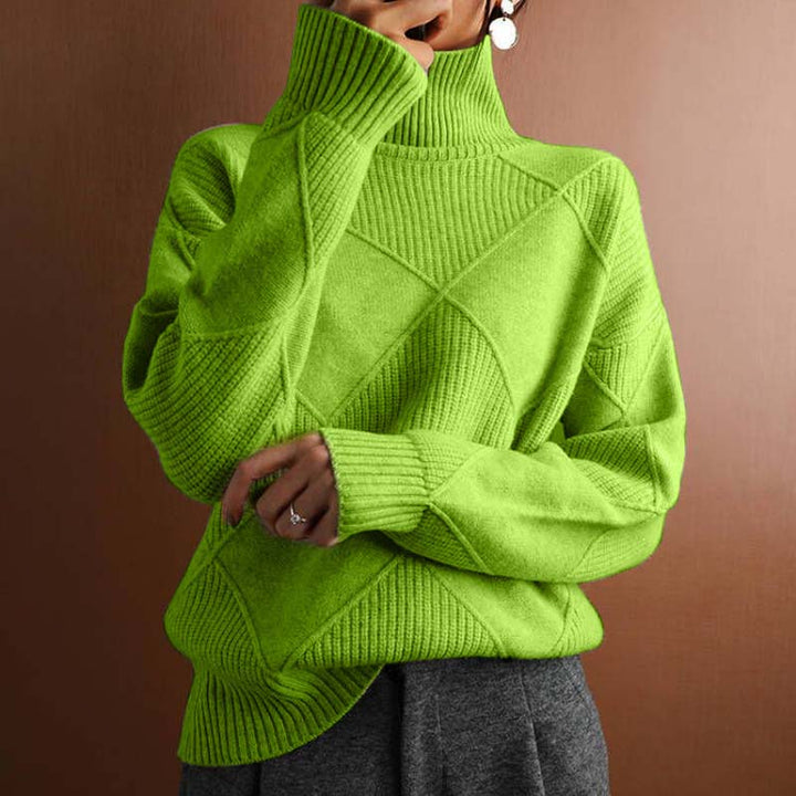 Tricot Automnal Raffiné | Pull Solenne