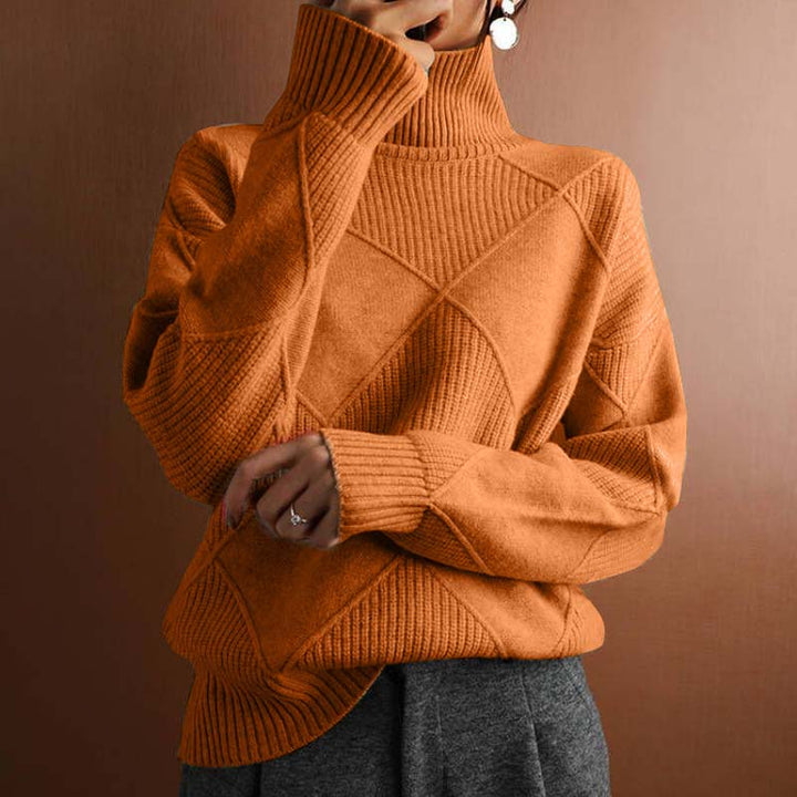 Tricot Automnal Raffiné | Pull Solenne