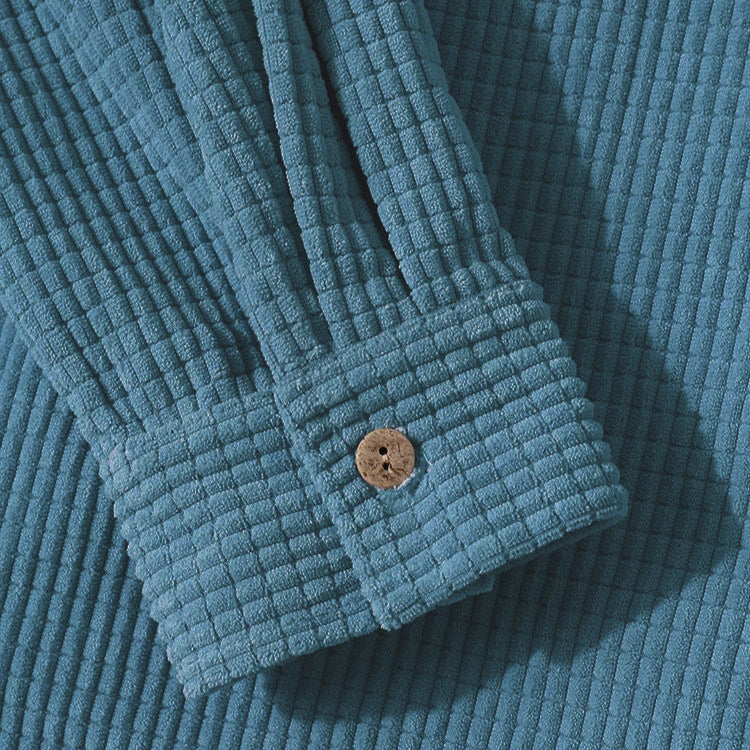 Veste à capuche texturée pour homme | Calviero