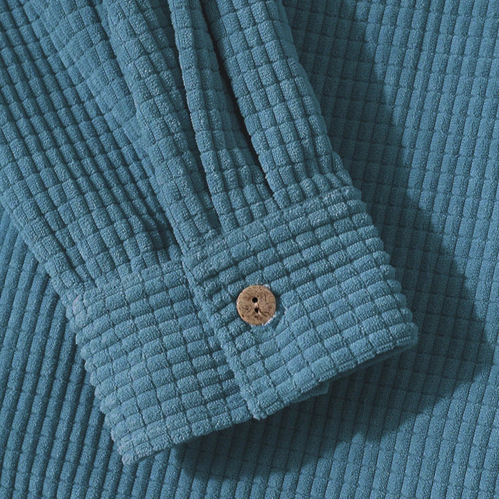 Veste à capuche texturée pour homme | Calviero