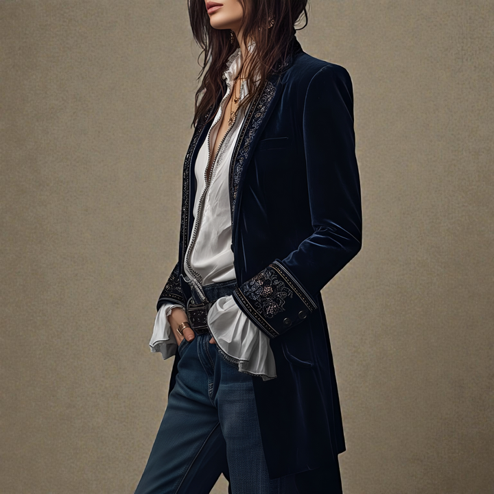 Veste élégante à silhouette cintrée pour femme | Aveline