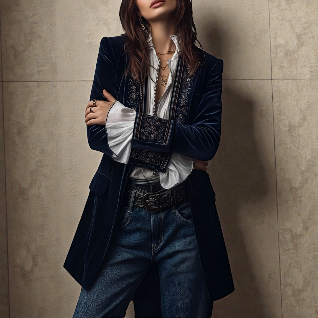Veste élégante à silhouette cintrée pour femme | Aveline