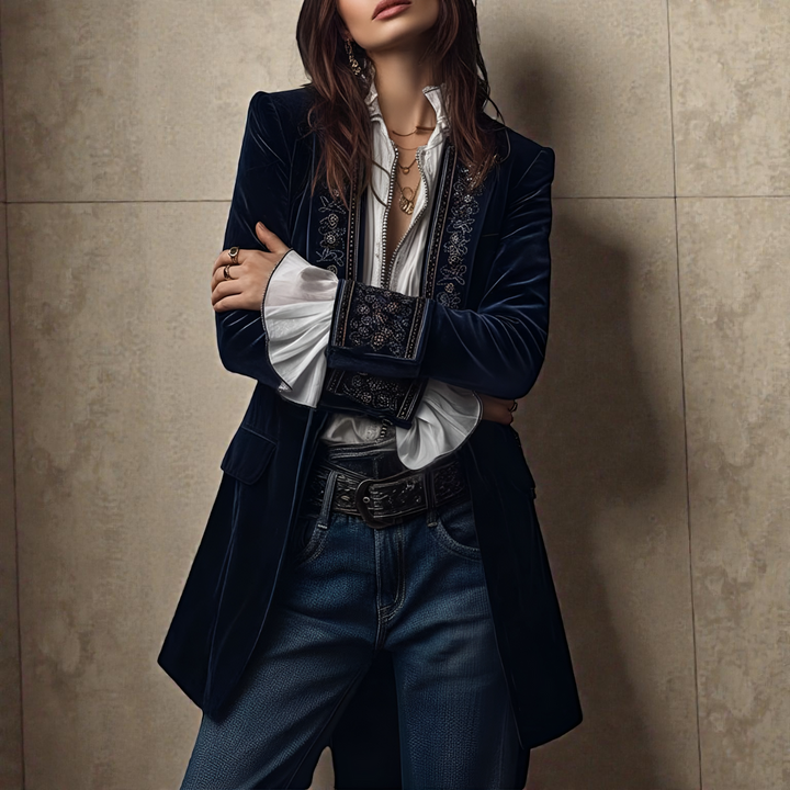 Veste élégante à silhouette cintrée pour femme | Aveline