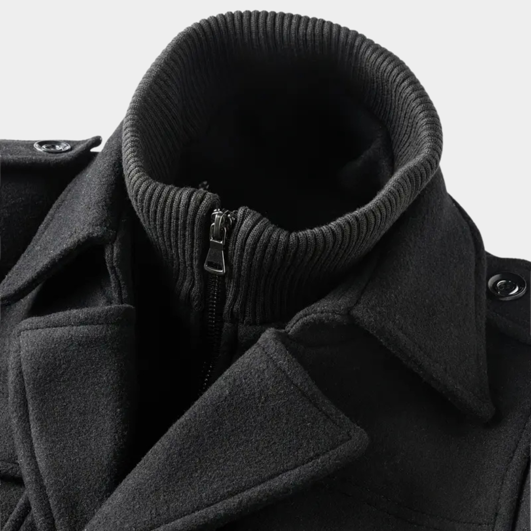 Manteau Long Élégant Pour Homme | Shelby