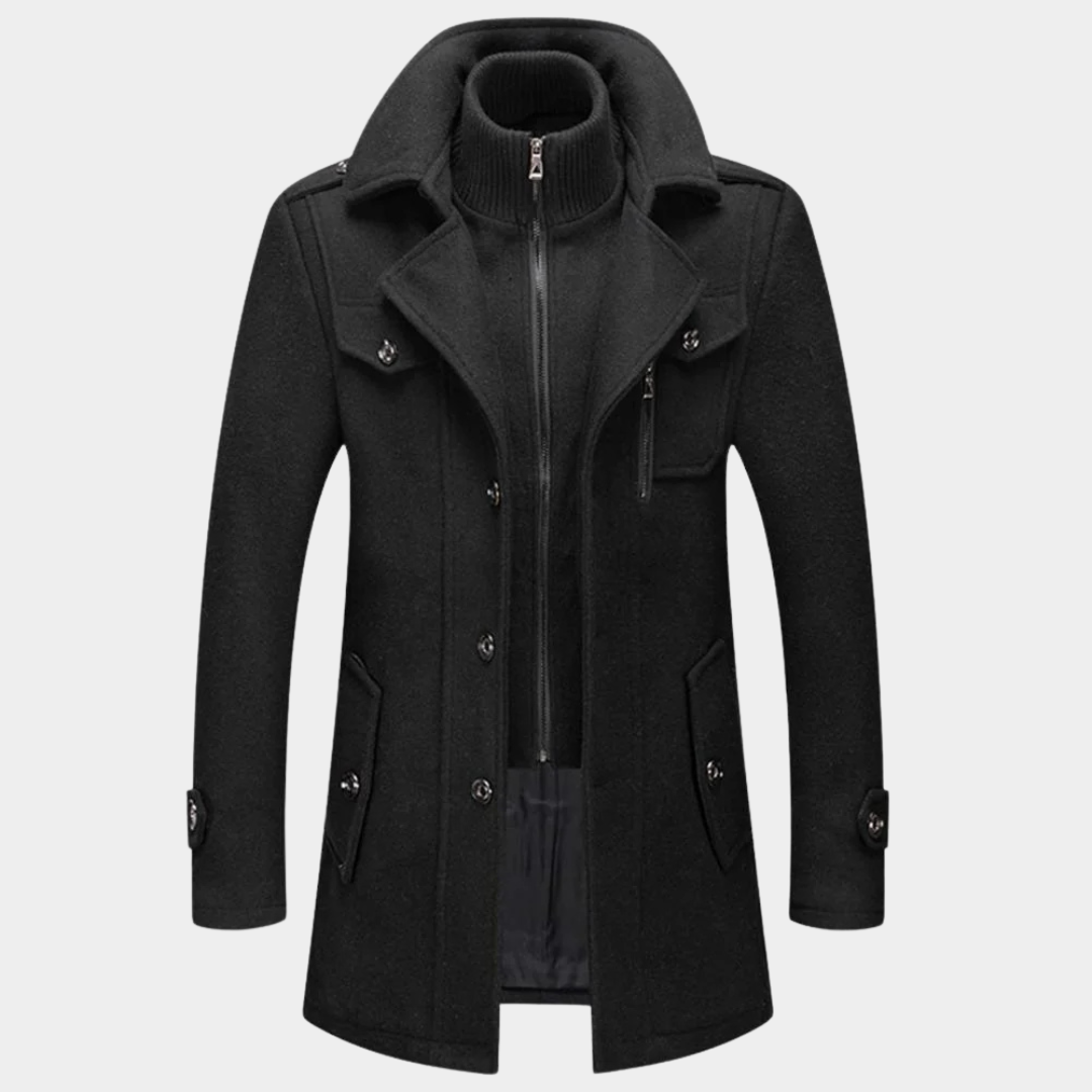 Manteau Long Élégant Pour Homme | Shelby