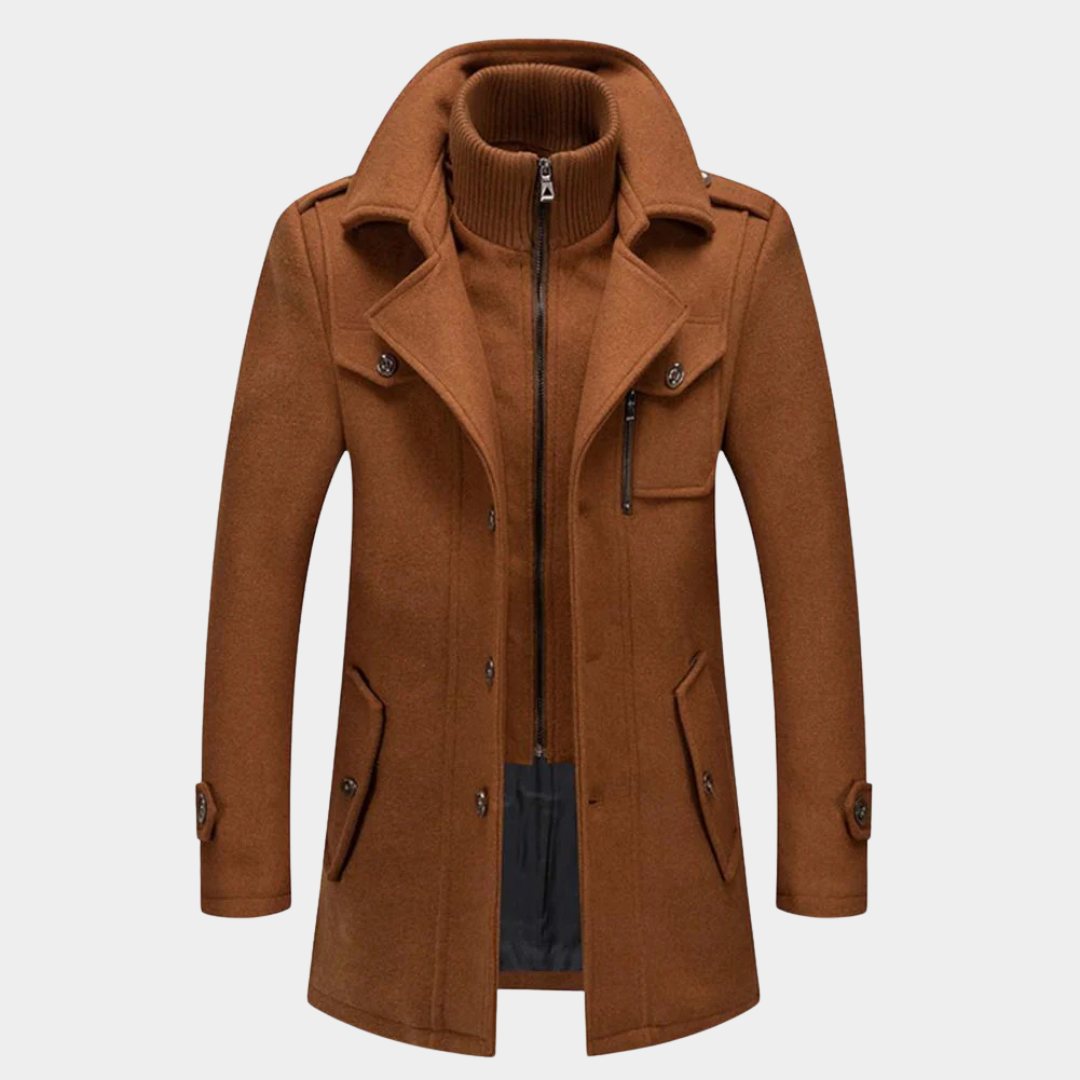 Manteau Long Élégant Pour Homme | Shelby