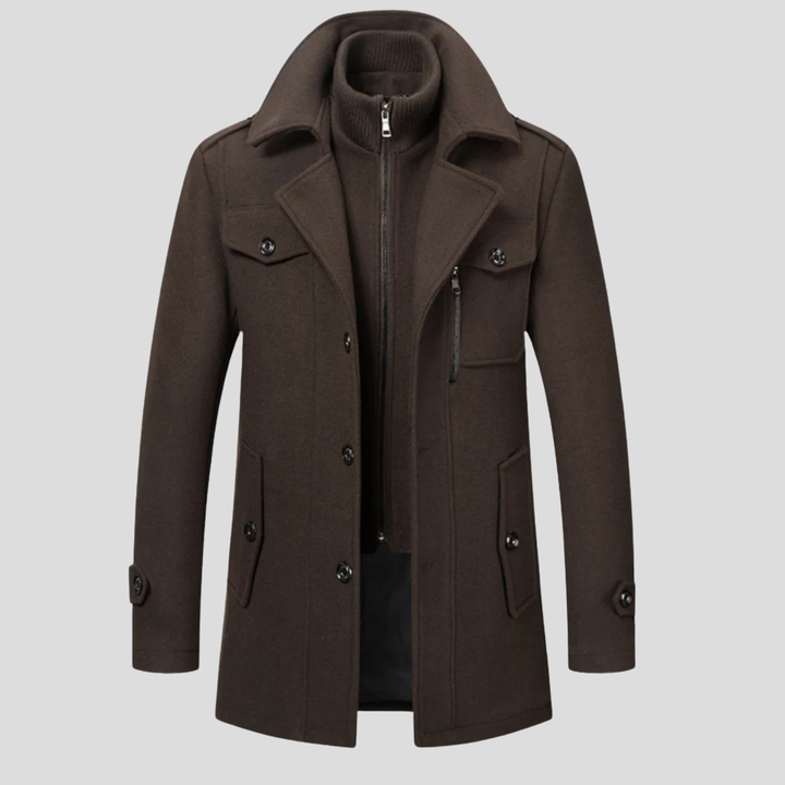 Manteau Long Élégant Pour Homme | Shelby