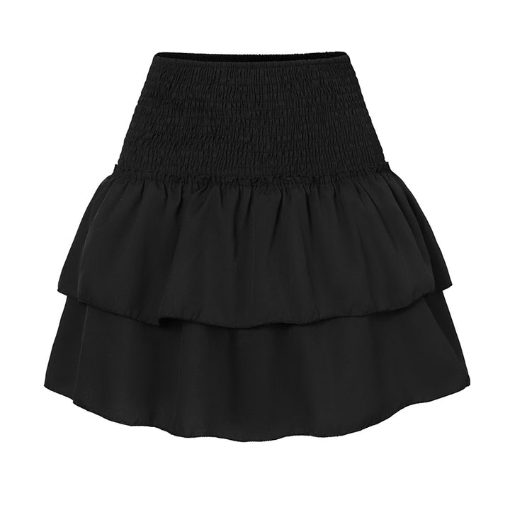 Jupe courte estivale avec short intégré