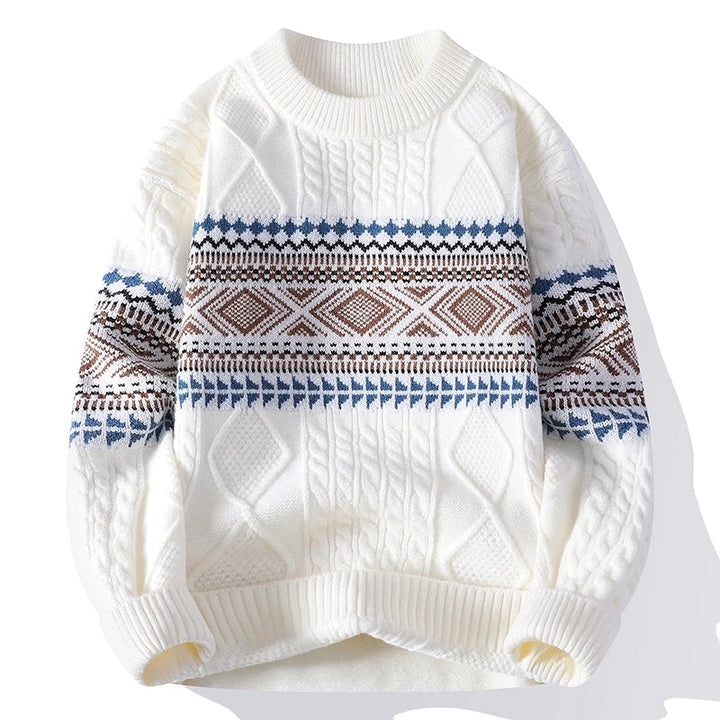 Pull motif nordique pour homme | Eryndor