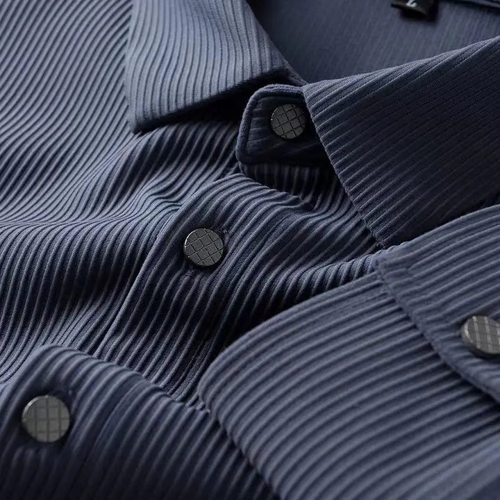 Chemise Élégante à Rayures Verticales | Rovie