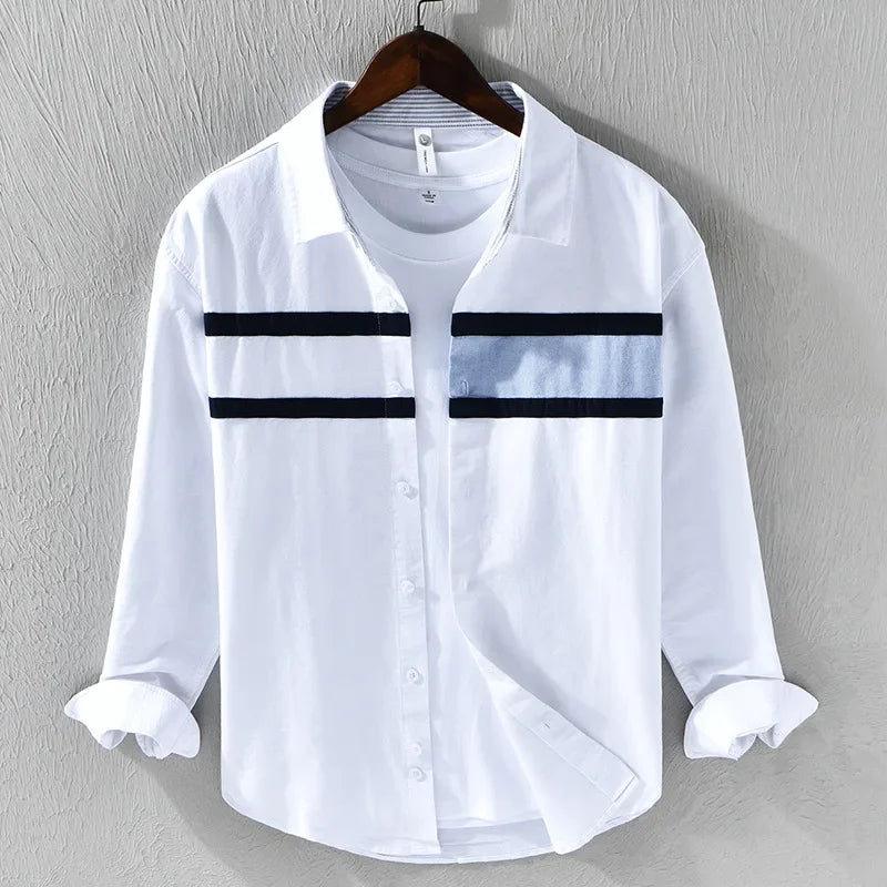 Chemise à Panneaux Sophistiquée | Harrold