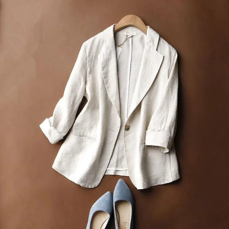 Blazer élégant coupe fluide pour femme | Alméria