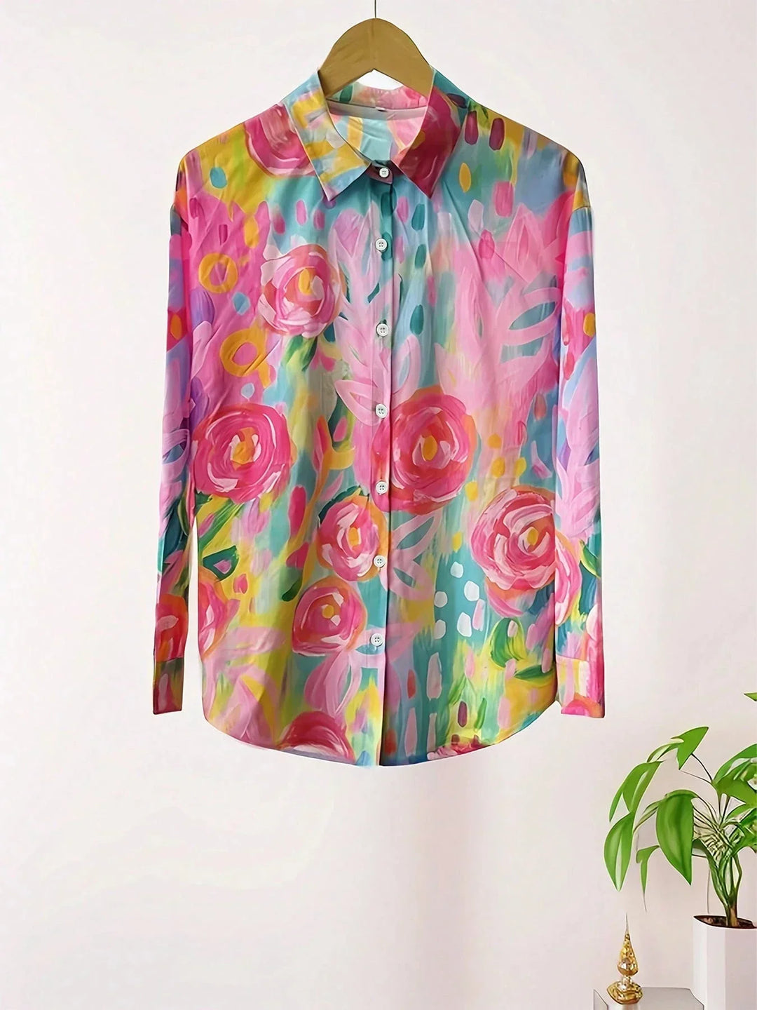 Chemisier à motifs colorés pour femme | Alméa