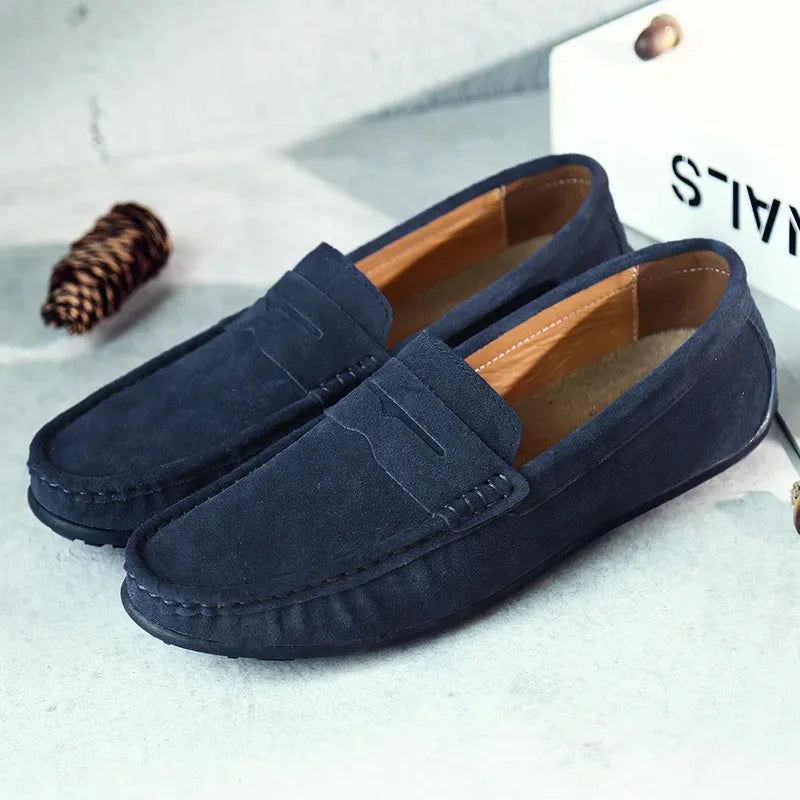 Solvéran | Mocassins Homme Penny Classiques à Enfiler