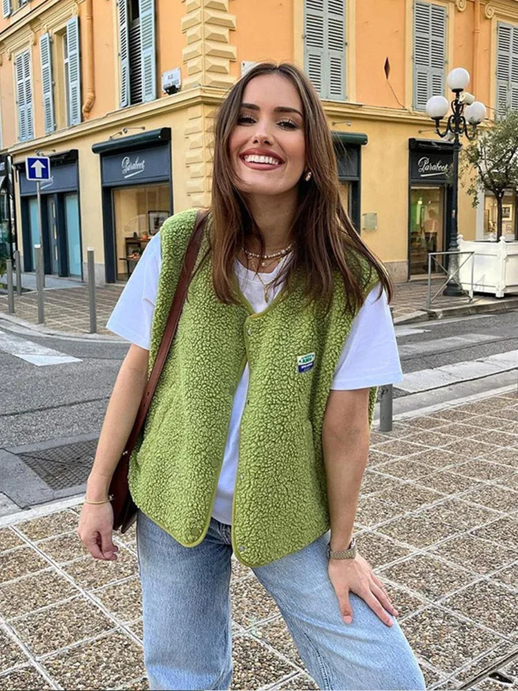 Gilet confortable et stylé pour l'automne