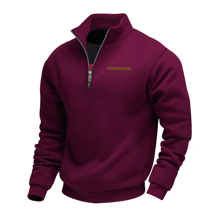 Sweat col zippé élégant pour homme | Virello