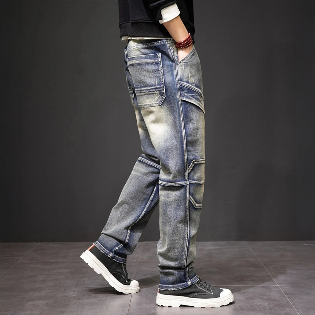 Jeans Droits Contemporains | Rovian