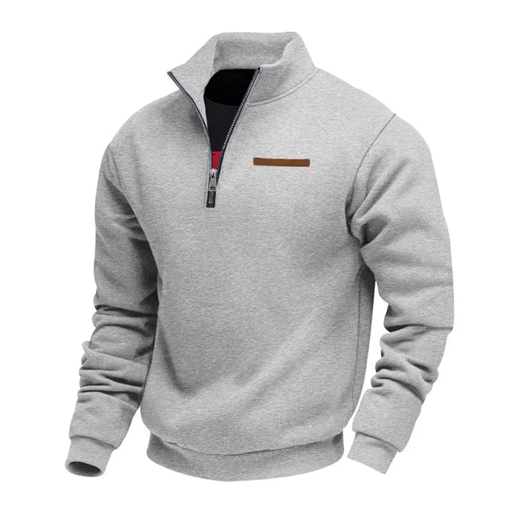 Sweat col zippé élégant pour homme | Virello