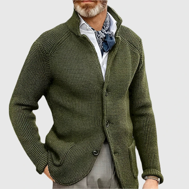 Cardigan Homme Élégant et Polyvalent | Ajusté
