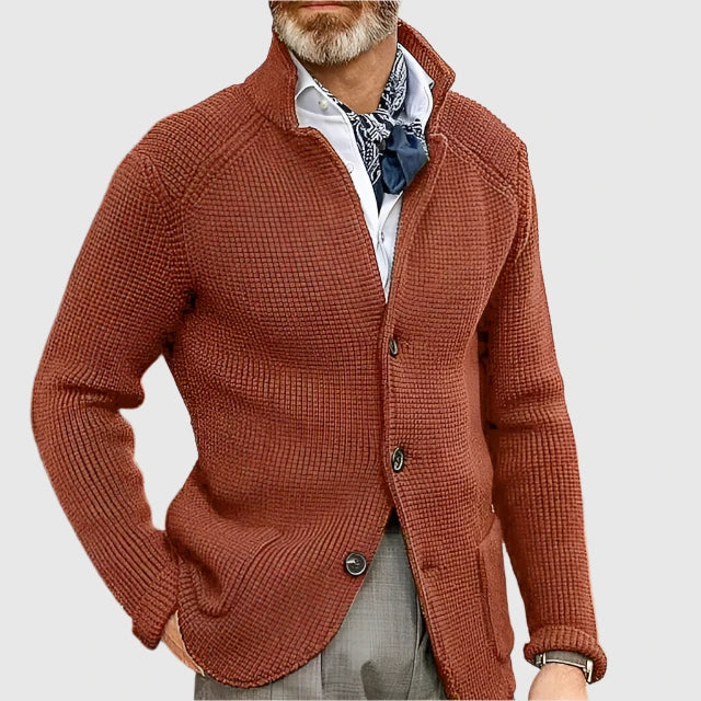 Cardigan Homme Élégant et Polyvalent | Ajusté