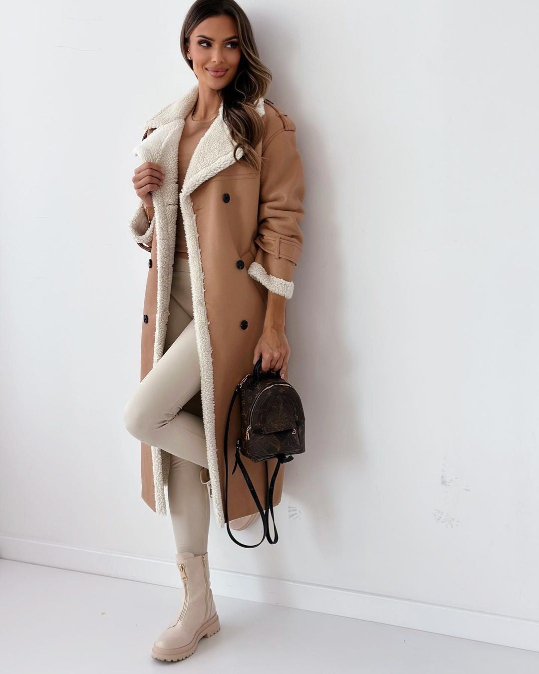 Manteau Teddy Élégant | Marielle